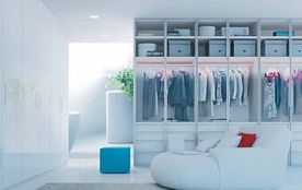 127张图带您走进蓝色海世界，领略移门带来的不同家居风格