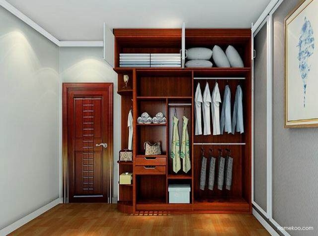 尚品宅配一口价衣柜设计图，看着都想搬回家