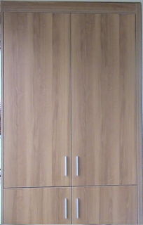 生态板衣柜高清图片赏析 丽璟生态板在湖南长沙公司的移门衣柜设计